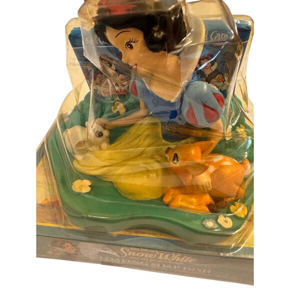 Vintage Disney Snow White Floating Soap Dish Kid Care New in Package Plastic - Picture 7 of 7